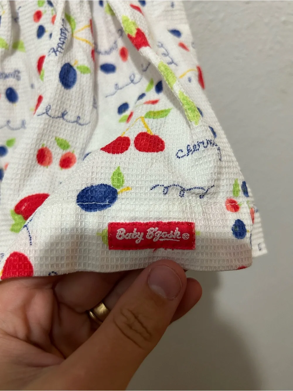 Vintage Oshkosh Baby B'gosh Fruit Dress
